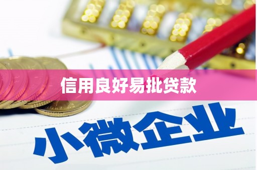 娄烦信用良好易批贷款