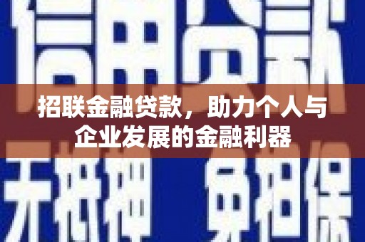 娄烦招联金融贷款，助力个人与企业发展的金融利器