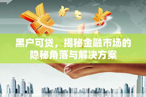 娄烦黑户可贷，揭秘金融市场的隐秘角落与解决方案