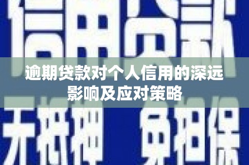 娄烦逾期贷款对个人信用的深远影响及应对策略