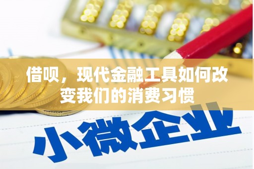 娄烦借呗，现代金融工具如何改变我们的消费习惯