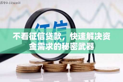 娄烦不看征信贷款，快速解决资金需求的秘密武器