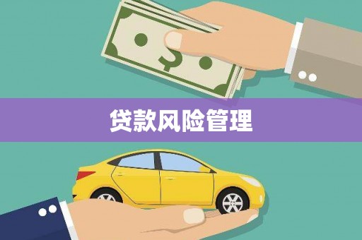 娄烦贷款风险管理