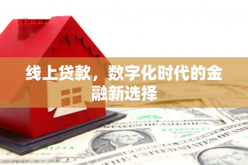 娄烦线上贷款，数字化时代的金融新选择