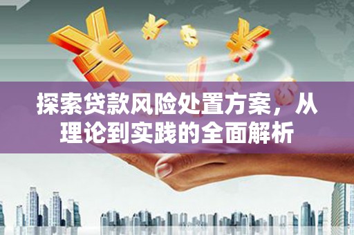 娄烦探索贷款风险处置方案，从理论到实践的全面解析