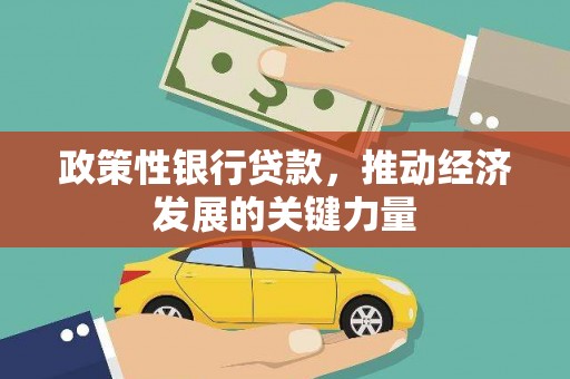 娄烦政策性银行贷款，推动经济发展的关键力量