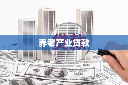 娄烦养老产业贷款